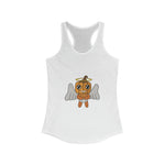 Lloyd the Baby Pumpkin Angel Women's Ideal Racerback Tank