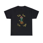 Yule see the Light Unisex Heavy Cotton Tee