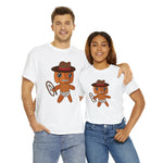 Lloyd the Baby Pumpkin Cowboy Unisex Heavy Cotton Tee