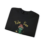 Yule see  the Light Unisex Heavy Blend™ Crewneck Sweatshirt