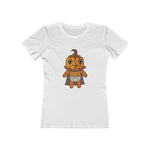 Lloyd the Baby Pumpkin Vampire Women's The Boyfriend Tee