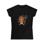 Lloyd the Baby Pumpkin Devil Women's Softstyle Tee