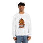 Lloyd the Baby Pumpkin Vampire Unisex Heavy Blend™ Crewneck Sweatshirt