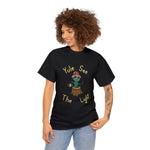 Yule see the Light Unisex Heavy Cotton Tee