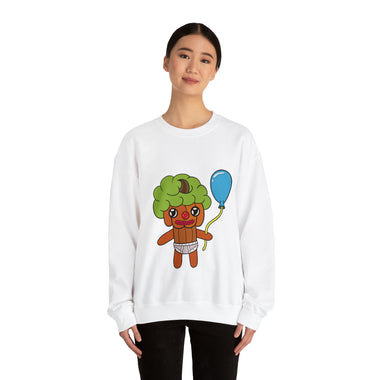 Lloyd the Baby Pumpkin Clown Unisex Heavy Blend™ Crewneck Sweatshirt