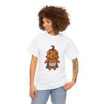 Lloyd the Baby Pumpkin Vampire Unisex Heavy Cotton Tee