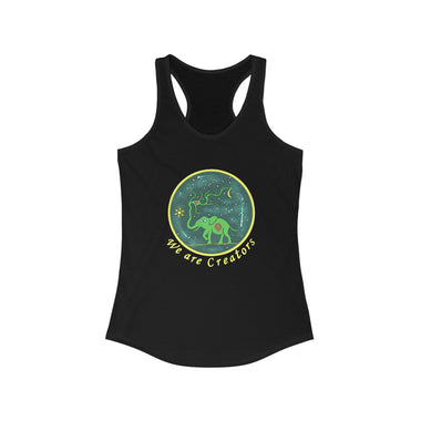 The "We are Creators" Women's Ideal Racerback Tank