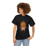 Lloyd the Baby Pumpkin Vampire Unisex Heavy Cotton Tee