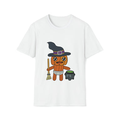 Lloyd the Baby Pumpkin Witch Unisex Softstyle T-Shirt