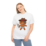 Lloyd the Baby Pumpkin Cowboy Unisex Heavy Cotton Tee