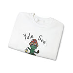 Yule see  the Light Unisex Heavy Blend™ Crewneck Sweatshirt