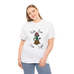 Yule see the Light Unisex Heavy Cotton Tee