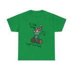 Yule be Sippin' Nog Unisex Heavy Cotton Tee