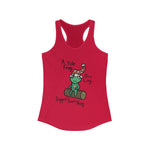 Yule be Sippin' Nog Women's Ideal Racerback Tank