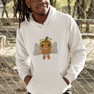 Lloyd the Baby Pumpkin Angel Unisex Heavy Blend™ Hooded Sweatshirt