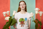 Lloyd the Baby Pumpkin Clown Women's The Boyfriend Tee