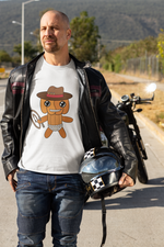 Lloyd the Baby Pumpkin Cowboy Unisex Heavy Cotton Tee