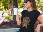 Lloyd the Baby Pumpkin Cowboy Women's Softstyle Tee