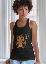 Lloyd the Baby Pumpkin Devil Women's Ideal Racerback Tank