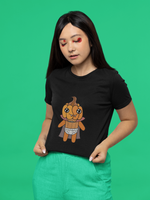 Lloyd the Baby Pumpkin Vampire Women's The Boyfriend Tee