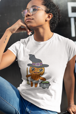 Lloyd the Baby Pumpkin Witch Women's Softstyle Tee