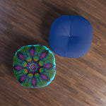 Cozy Realms Tranquil Lily Pad Floor Pillow